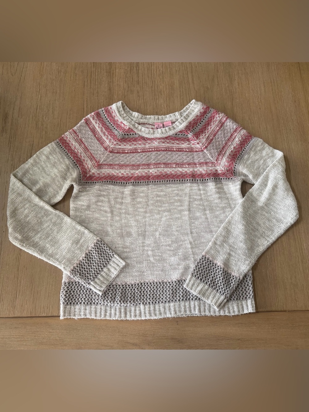 Love On a Hanger Knit Sweater Crewneck